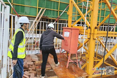 東臨新區開展建筑施工機械設備安全專項檢查，筑牢安全生產防線
